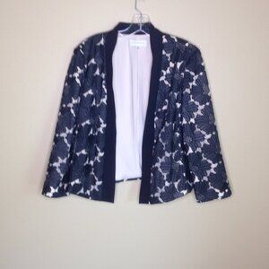 Katherine Kelly Blazer Black and Cream 14